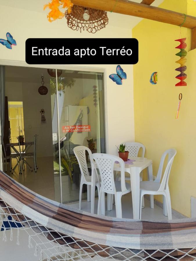 סנטה קרוז קברליה Apto Aconchegante Na Praia Coroa Vermelha מראה חיצוני תמונה